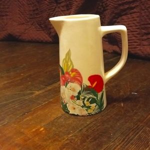 Flower tea pitcher